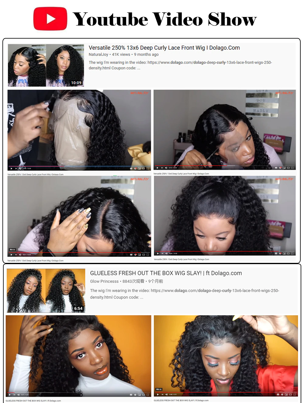 wigs