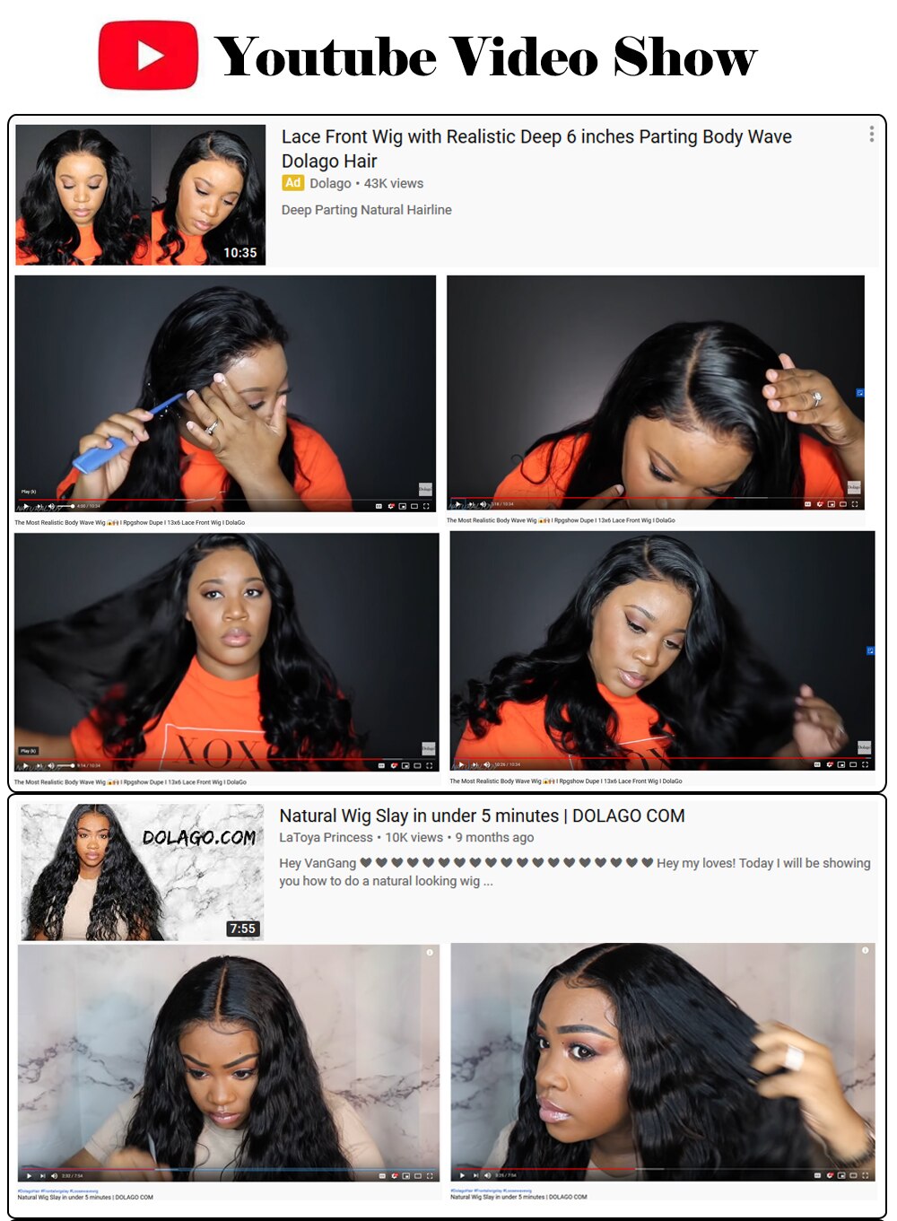 wigs
