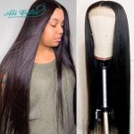 ALi Grace 5x5 HD Straight Lace Closure Wigs Human Hair Lace Wigs With Baby Hair Around Lace Front Human Hair Wigs for Women