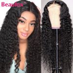 Beaufox T Part Lace Wigs Malaysian Human Hair Wigs For Women Deep Wave Lace Wigs Guleness T-Part Lace Wigs Human Hair Wigs