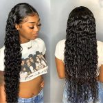 200% Water Wave Lace Front Wig HD Lace Frontal Wig Wet And Wavy Lace Front Human Hair Wigs T Part Brazilian Curly Human Hair Wig