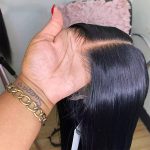 200 Density Straight Lace Front Wig Transpaent Lace Front Human Hair Wigs For Women Tpart Brazilian Bone Straight Human Hair Wig