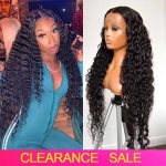 200% Deep Wave Frontal Wig Hd Lace Frontal Wig Wet And Wavy Curly Lace Front Human Hair Wigs T Part Perruque Cheveux Humain