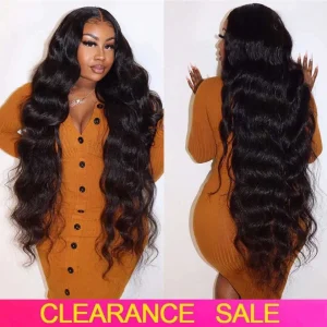30 Inch Body Wave Lace Front Wig Transparent Lace Frontal Wigs Remy T Part Brazilian Wet And Wavy Lace Front Human Hair Wigs