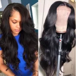 Hd Lace Frontal Wig 4X4 Body Wave Closure Wig 30 Inch Wavy Lace Front Human Hair Wigs Brazilian Body Wave Lace Front Wig