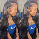 30 Inch Body Wave Lace Front Wig 13X4 Hd Lace Frontal Wig Transparent Wavy Full Lace Front Human Hair Wigs For Women Human Hair