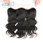ALI GRACE Hair Brazilian Body Wave HD Lace Frontal 13X4 Ear To Ear Free Part 100% Remy Human Hair Medium Brown Lace Frontal