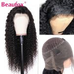 360 Lace Frontal Wig Lace Front Human Hair Wigs Peruvian Deep Wave Wigs 150% Pre Plucked Lace Wig With Baby Hairs Remy Beaufox