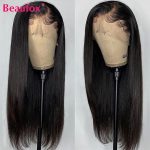 Beaufox Malaysian Straight Hair Lace Front Wigs Lace Front Human Hair Wigs For Women Pre Plucked Remy Human Hair Lace Wigs