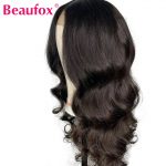 Beaufox 13x4 Lace Front Human Hair Wigs Peruvian Body Wave Wig For Women Lace Front Wigs Pre Plucked Hairline Remy Lace Wigs