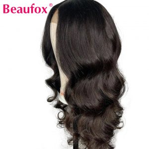 Beaufox 13x4 Lace Front Human Hair Wigs Peruvian Body Wave Wig For Women Lace Front Wigs Pre Plucked Hairline Remy Lace Wigs